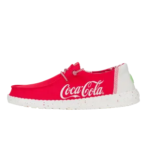 Mens Wally Coke True Red White