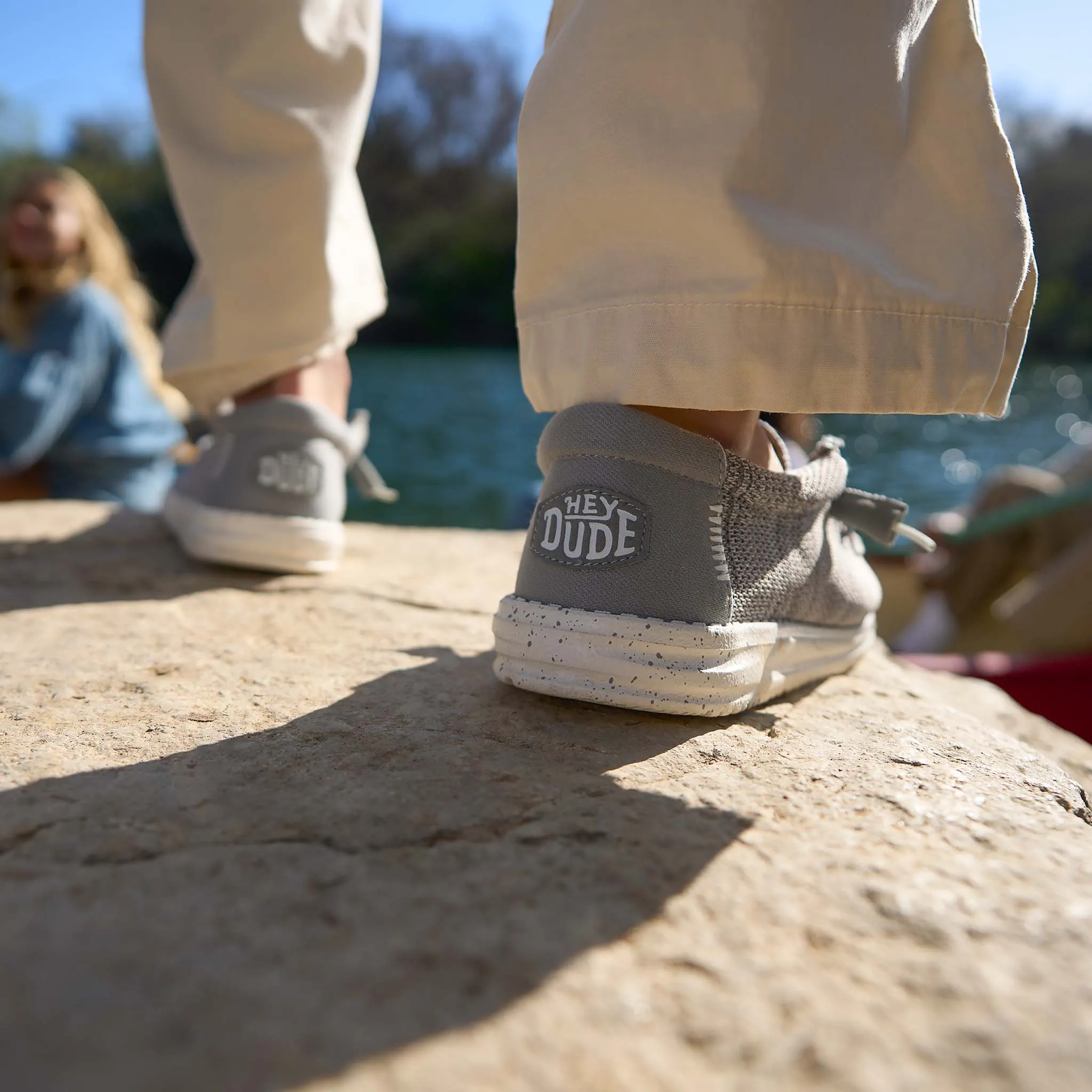 Men's Wally Stretch Mesh in Grey