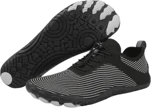 Mens Womens Hike Barefoot & Minimalist Shoes | Wide Toe Box | Footwear Breathable Healthy & Non-Slip Hiking Trail Running Shoes Beach Pool Swim Surf Walking Shoes