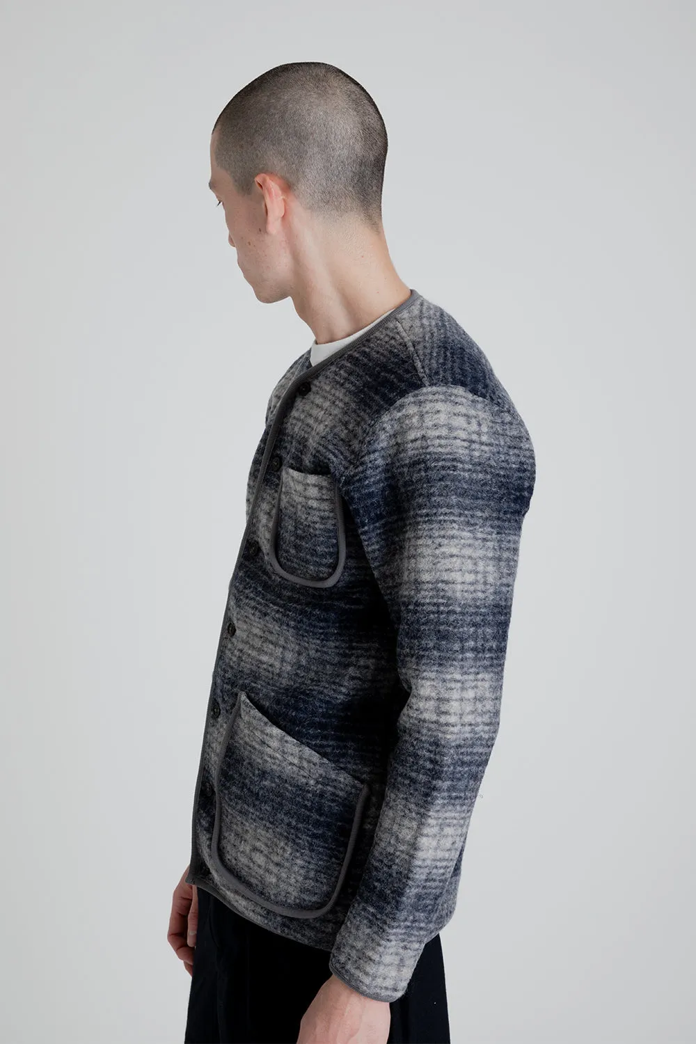 Neist Fleece - Navy Check