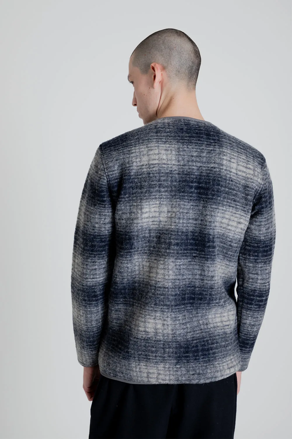 Neist Fleece - Navy Check