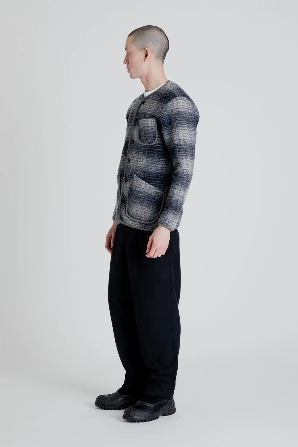 Neist Fleece - Navy Check