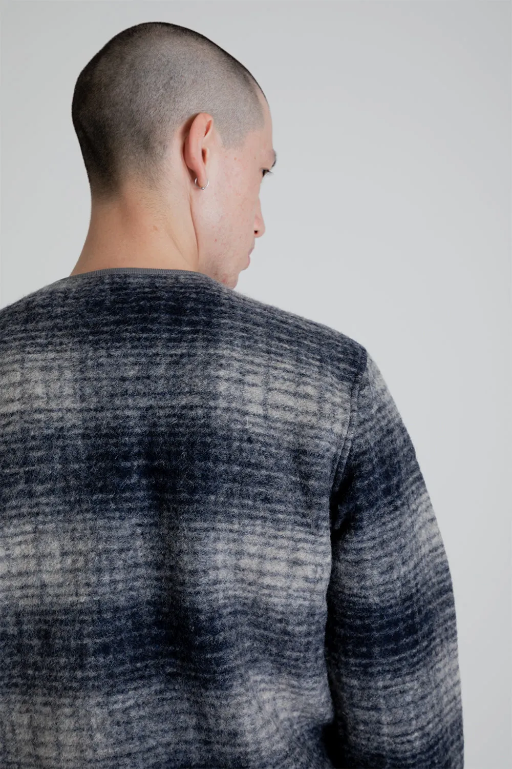 Neist Fleece - Navy Check