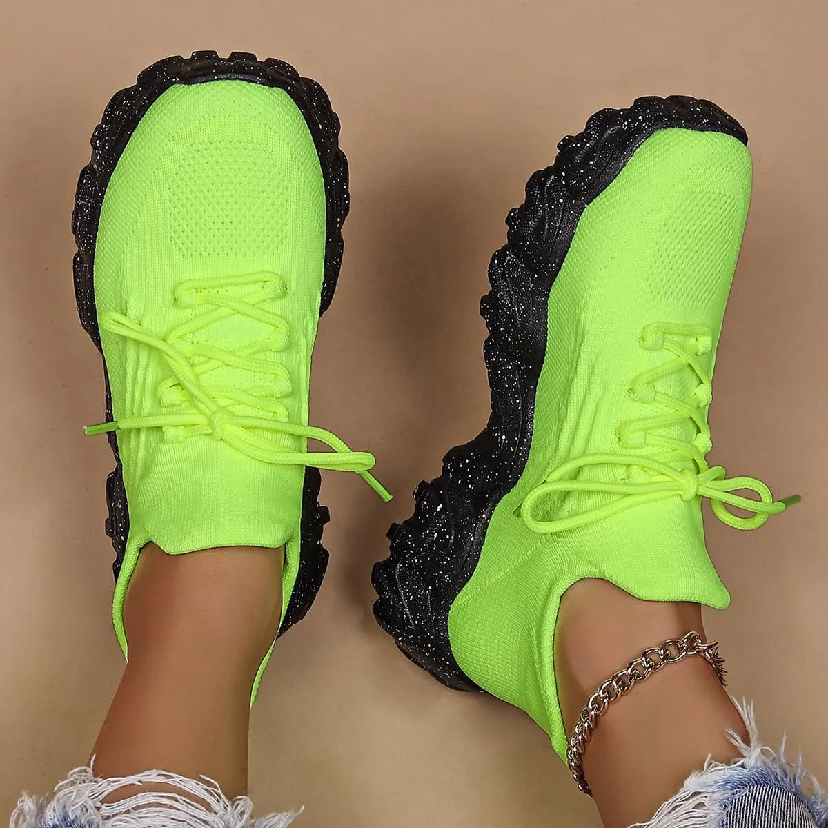 Nurse Babe Ortho Pro Tennis Shoes Women Classic Lace up Slip-on Breathable Sneakers