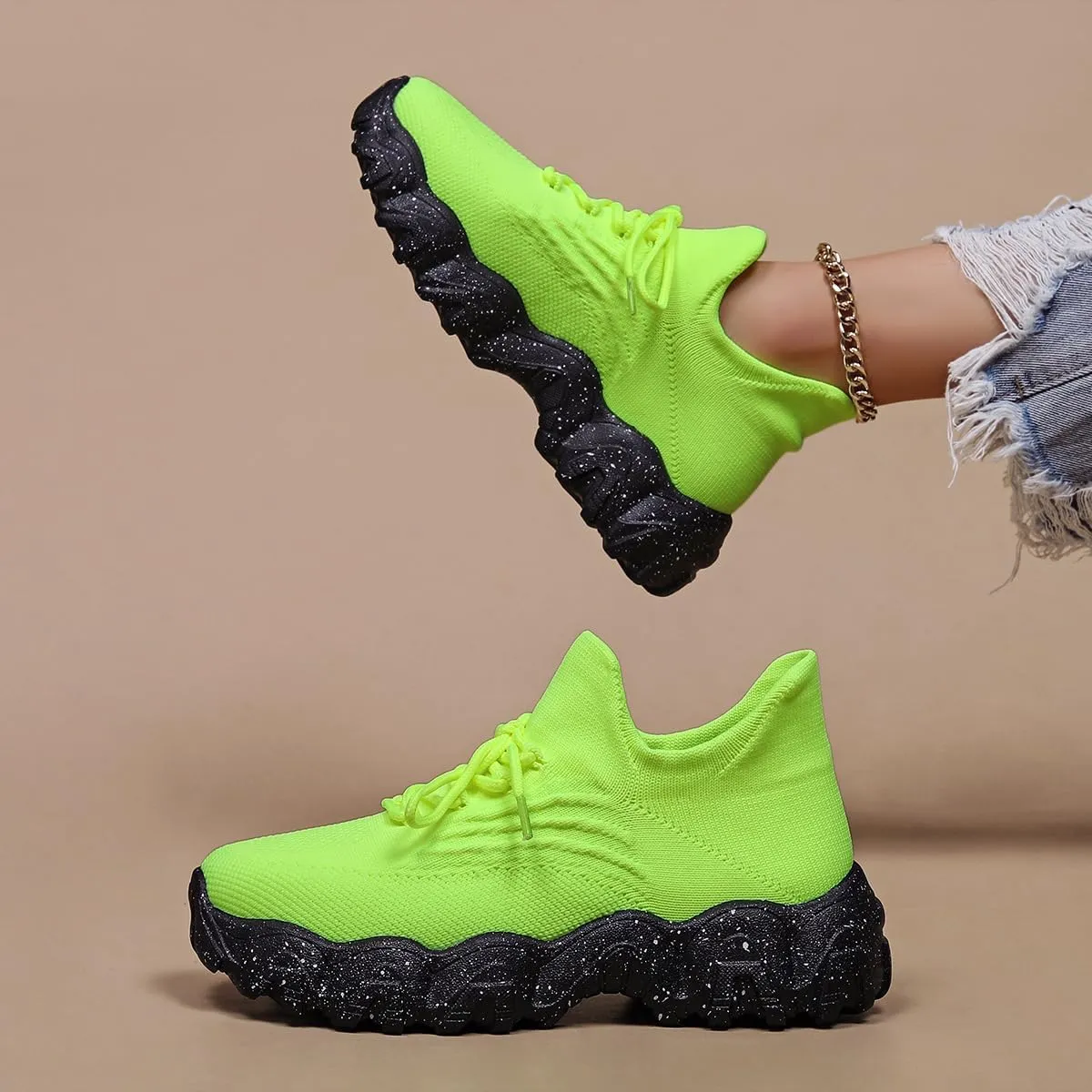 Nurse Babe Ortho Pro Tennis Shoes Women Classic Lace up Slip-on Breathable Sneakers