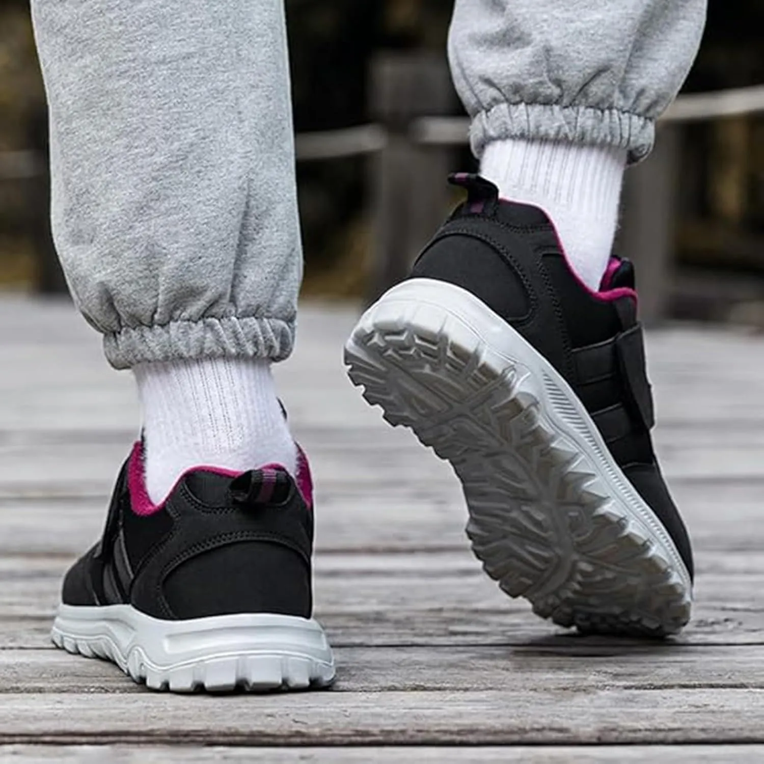 Orthopedic Shoes for Women Jazz Shoes Lace up Sneakers Breathable Air Cushion Sole Athletic Walking Dance Shoes