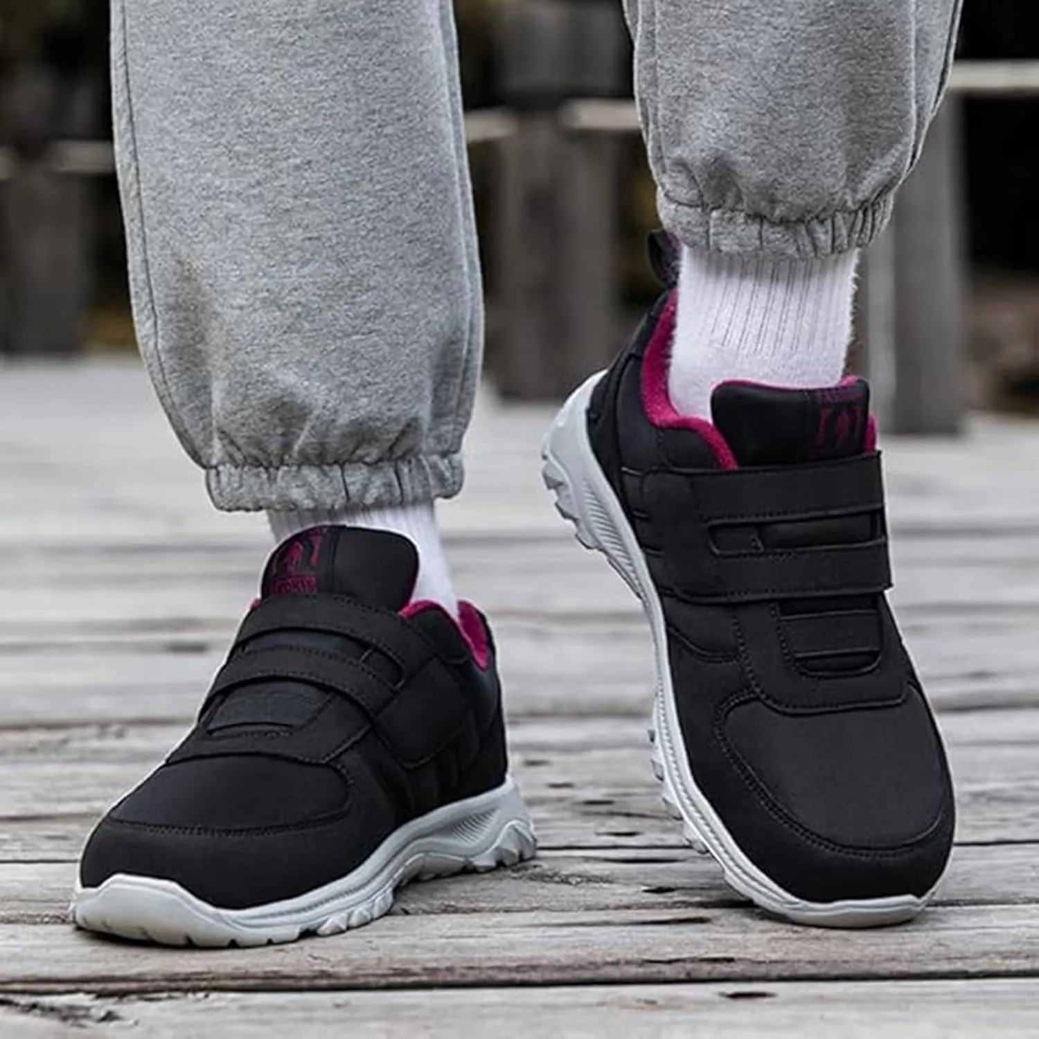 Orthopedic Shoes for Women Jazz Shoes Lace up Sneakers Breathable Air Cushion Sole Athletic Walking Dance Shoes