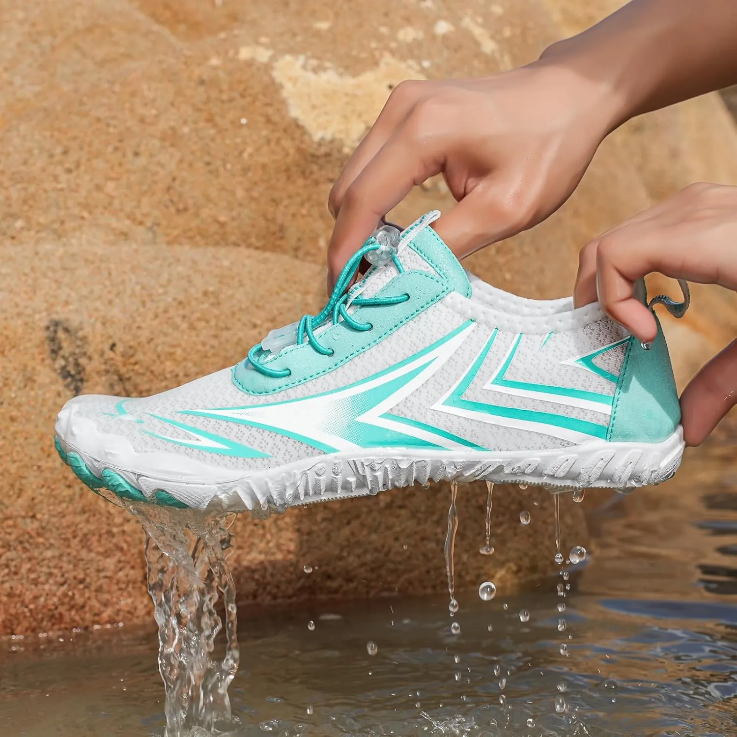 Orthotic Water Shoes with Arch Support for Women Wide Width Walking Barefoot Grounded Footwear for Women Men with Neuropathy Wide Toe Box Sneakers Diabetic Shoes Swim Beach Pool Shoe Unisex