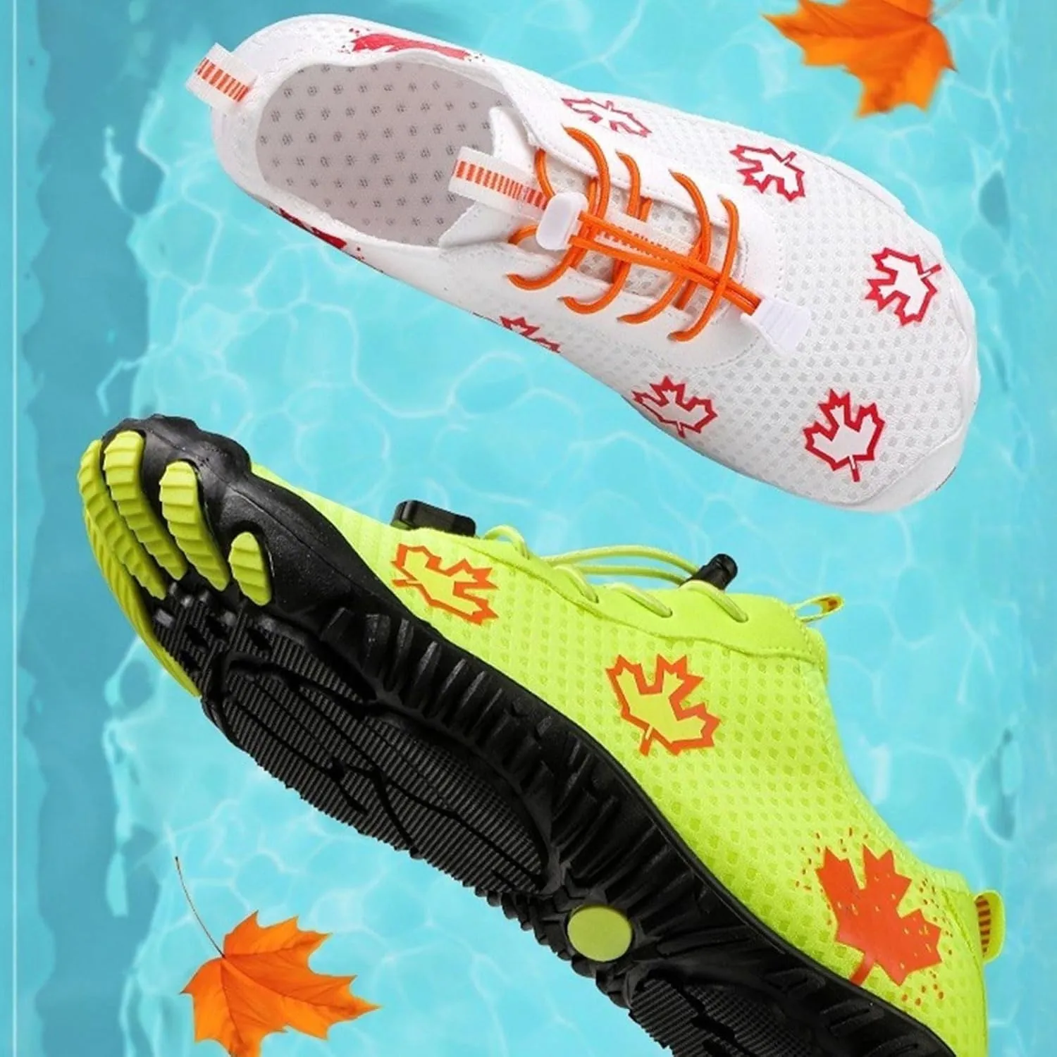 Orthotic Water Shoes with Arch Support for Women Wide Width Walking Barefoot Grounded Footwear for Women Men with Neuropathy Wide Toe Box Sneakers Diabetic Shoes Swim Beach Pool Shoe Unisex