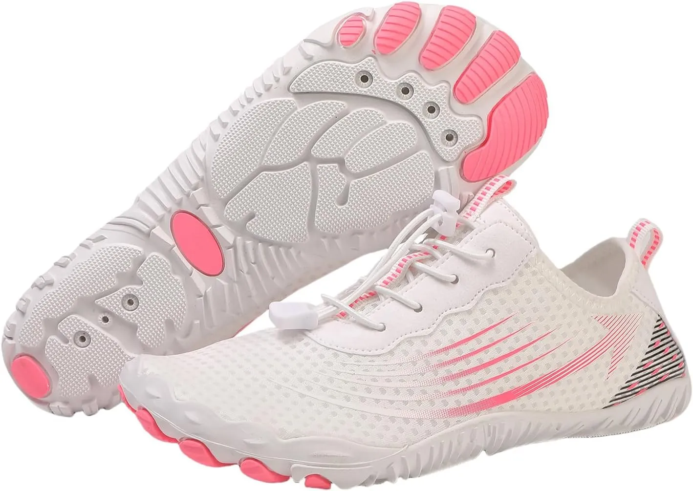 Orthotic Water Shoes with Arch Support for Women Wide Width Walking Barefoot Grounded Footwear for Women Men with Neuropathy Wide Toe Box Sneakers Diabetic Shoes Swim Beach Pool Shoe Unisex