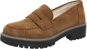 Orthoture-Orthopedic Platform Loafers Women's Slip on Penny Shoes Comfy Suede Platform Chunky Moccasin Shoes