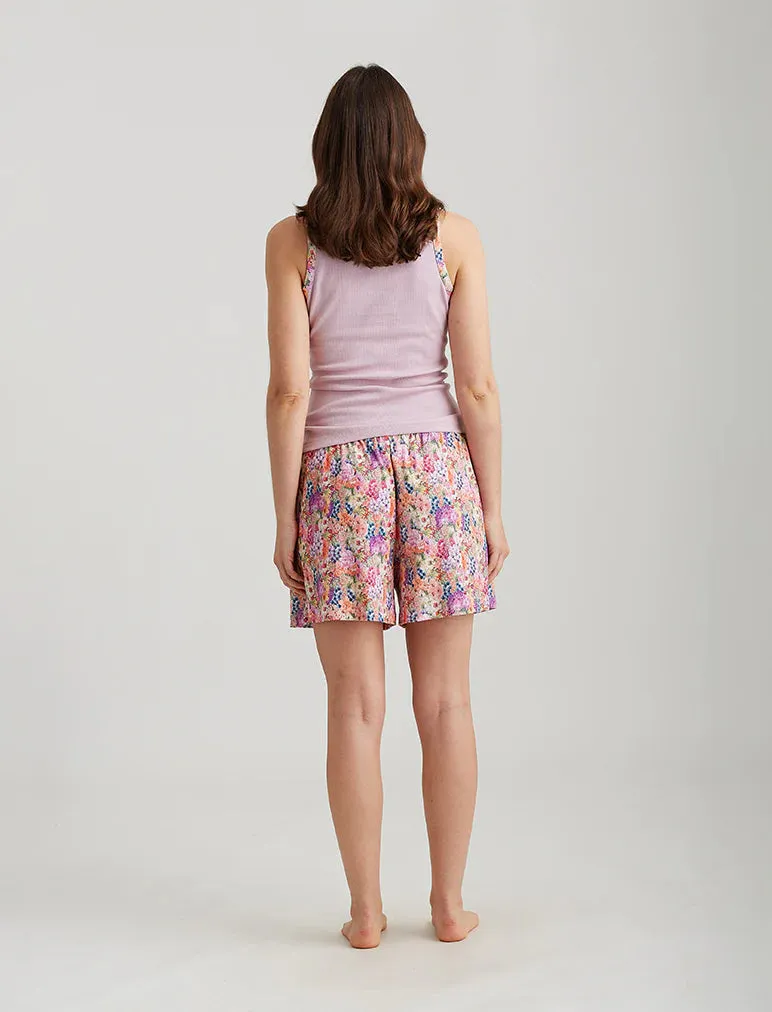 Papinelle - Painted Travels Liberty Rib Tank | Papinelle Pink
