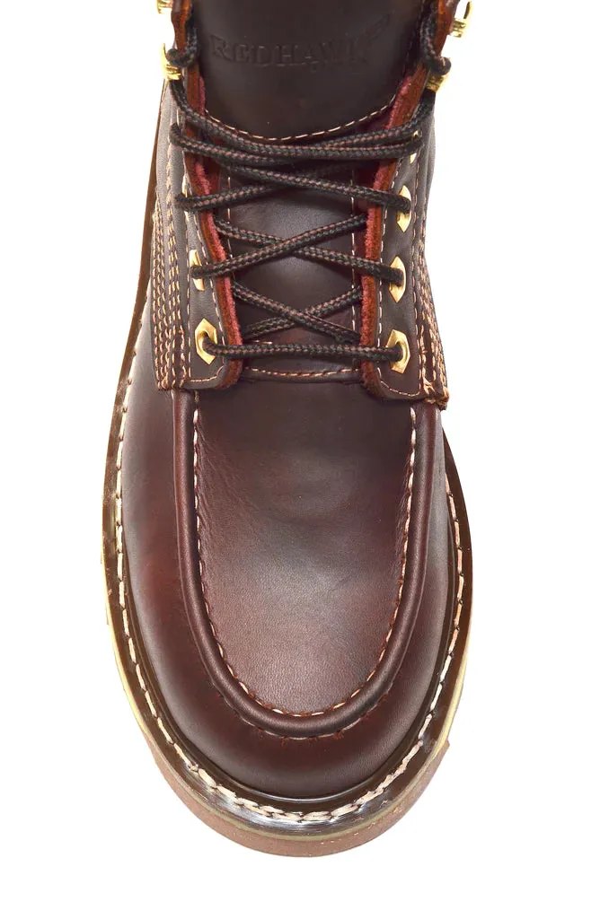 Redhawk Mocc Toe Wedge Sole Work Boots