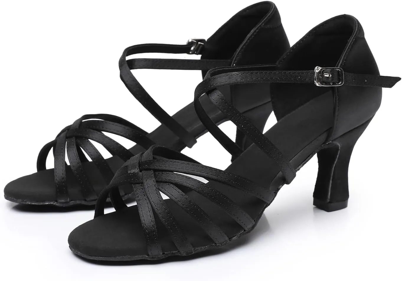 Rosefinch Professional-Grade Non-Slip Latin Dance Shoes for Women - Lightweight and Flexible Ballroom Dance Shoes for Students and Teachers