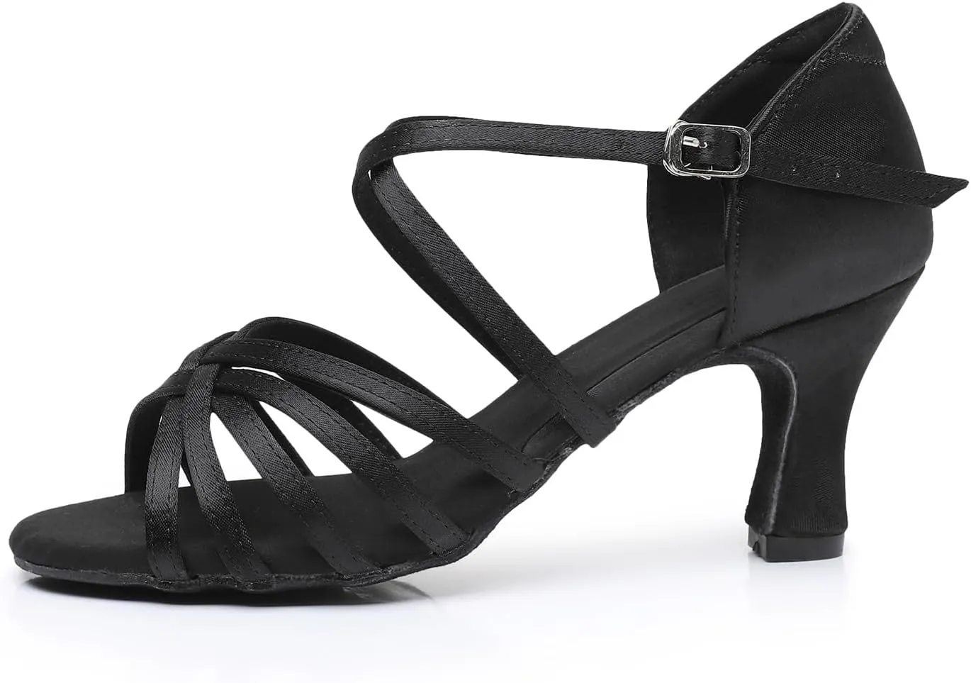 Rosefinch Professional-Grade Non-Slip Latin Dance Shoes for Women - Lightweight and Flexible Ballroom Dance Shoes for Students and Teachers