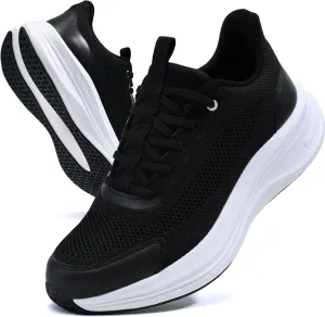 Running Shoes for Men Slip On Walking Shoes Tennis Gym Workout Shoes Breathable Non Slip Cushioning Sneakers