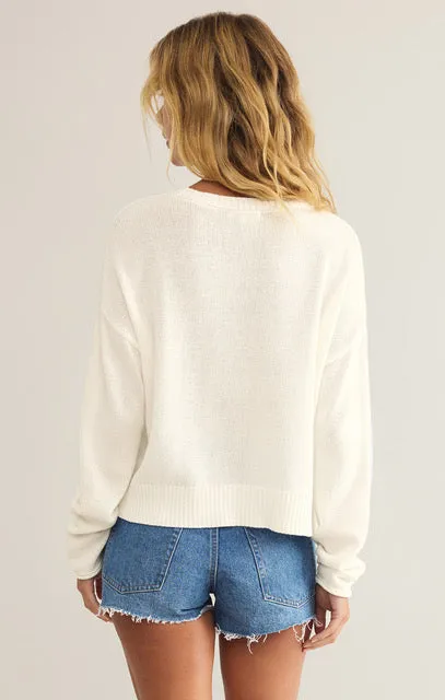 Salty Sienna Sweater - Riviera Blue | Z Supply
