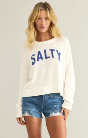 Salty Sienna Sweater - Riviera Blue | Z Supply