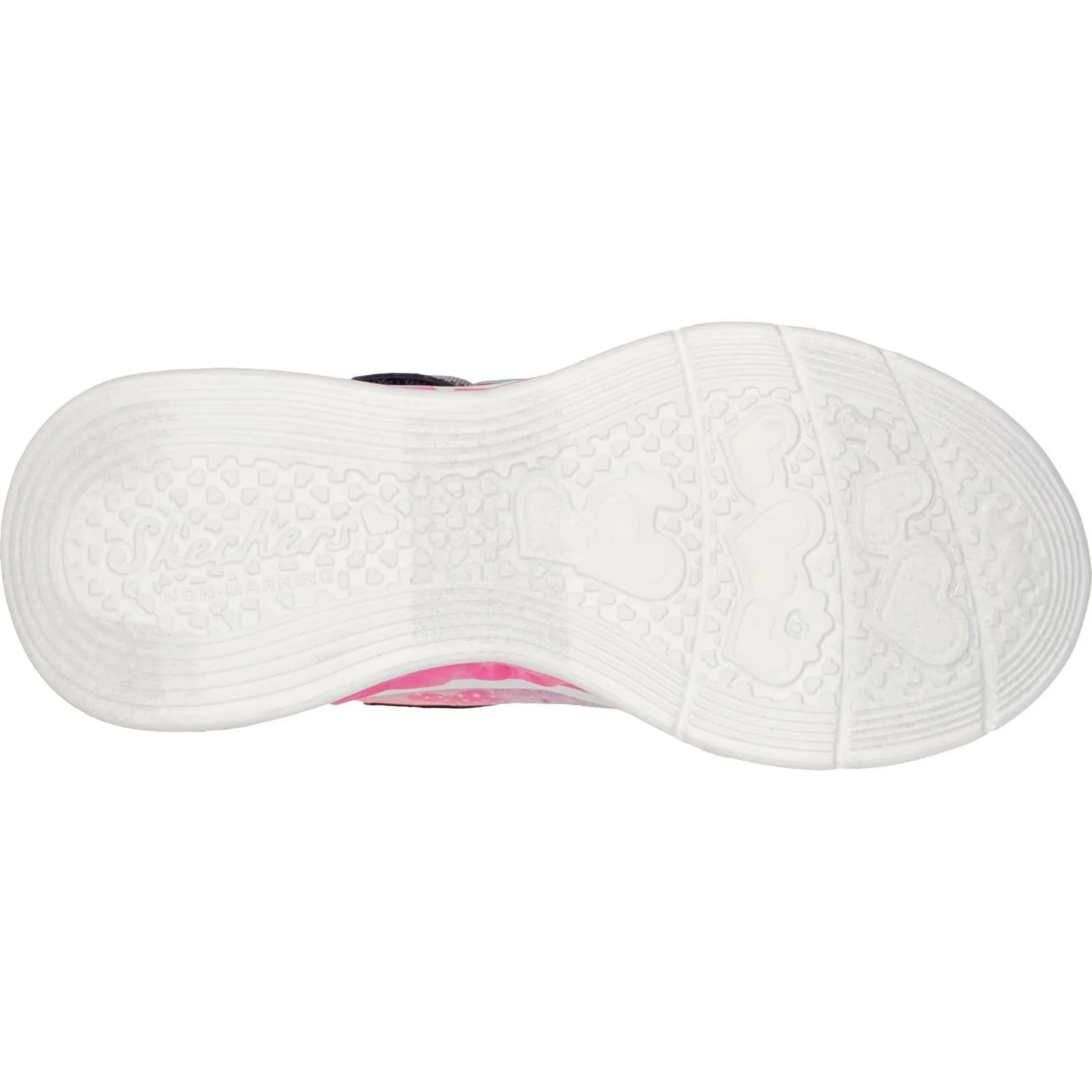 Skechers Flutter Heart Lights Simply Love Trainers