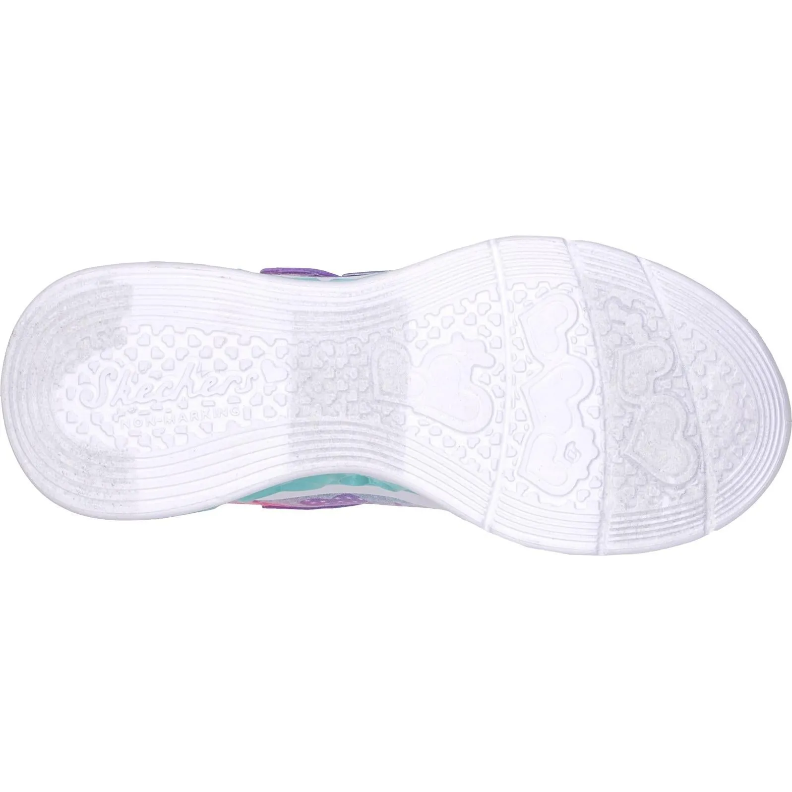 Skechers Flutter Heart Lights Simply Love Trainers