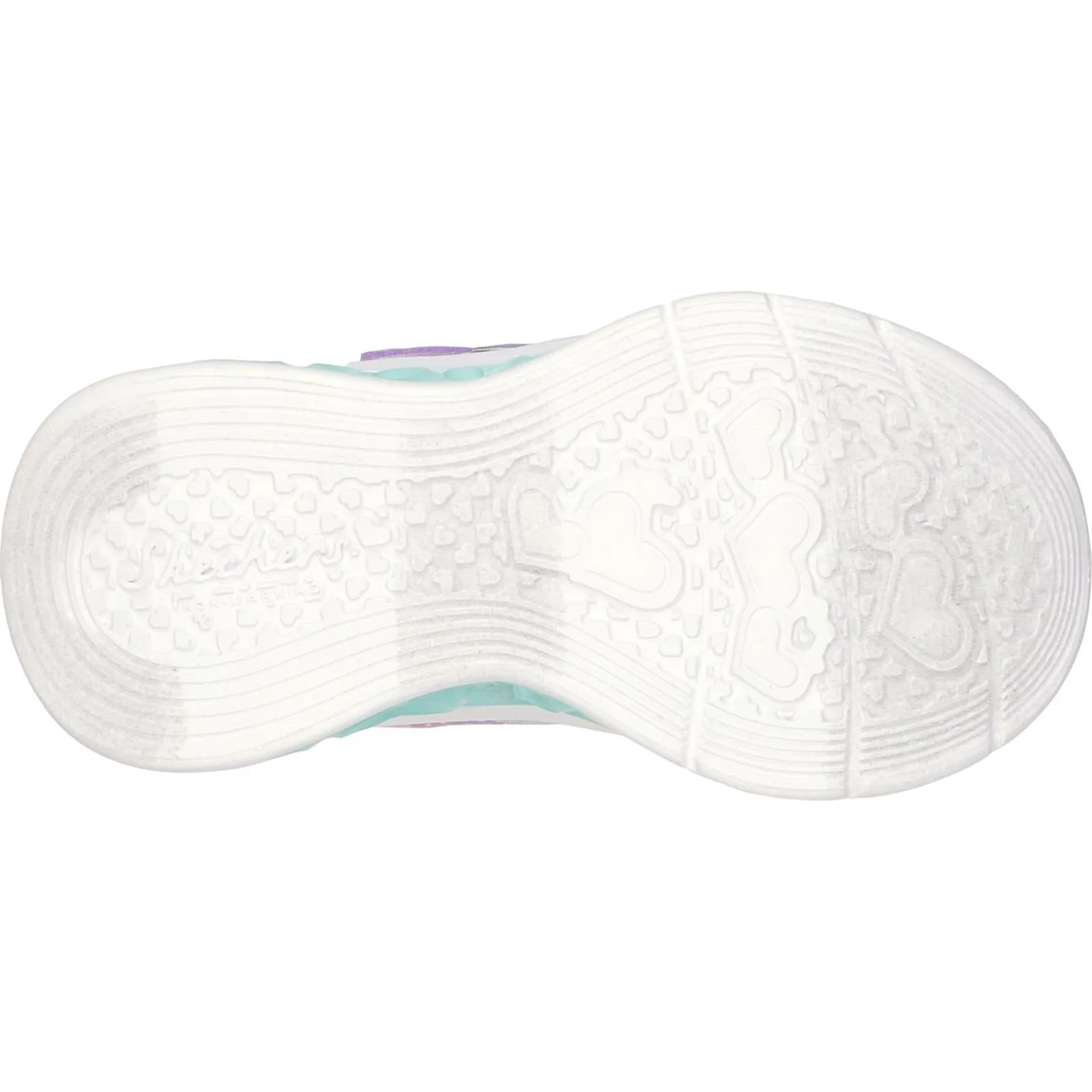 Skechers Flutter Heart Lights Simply Love Trainers
