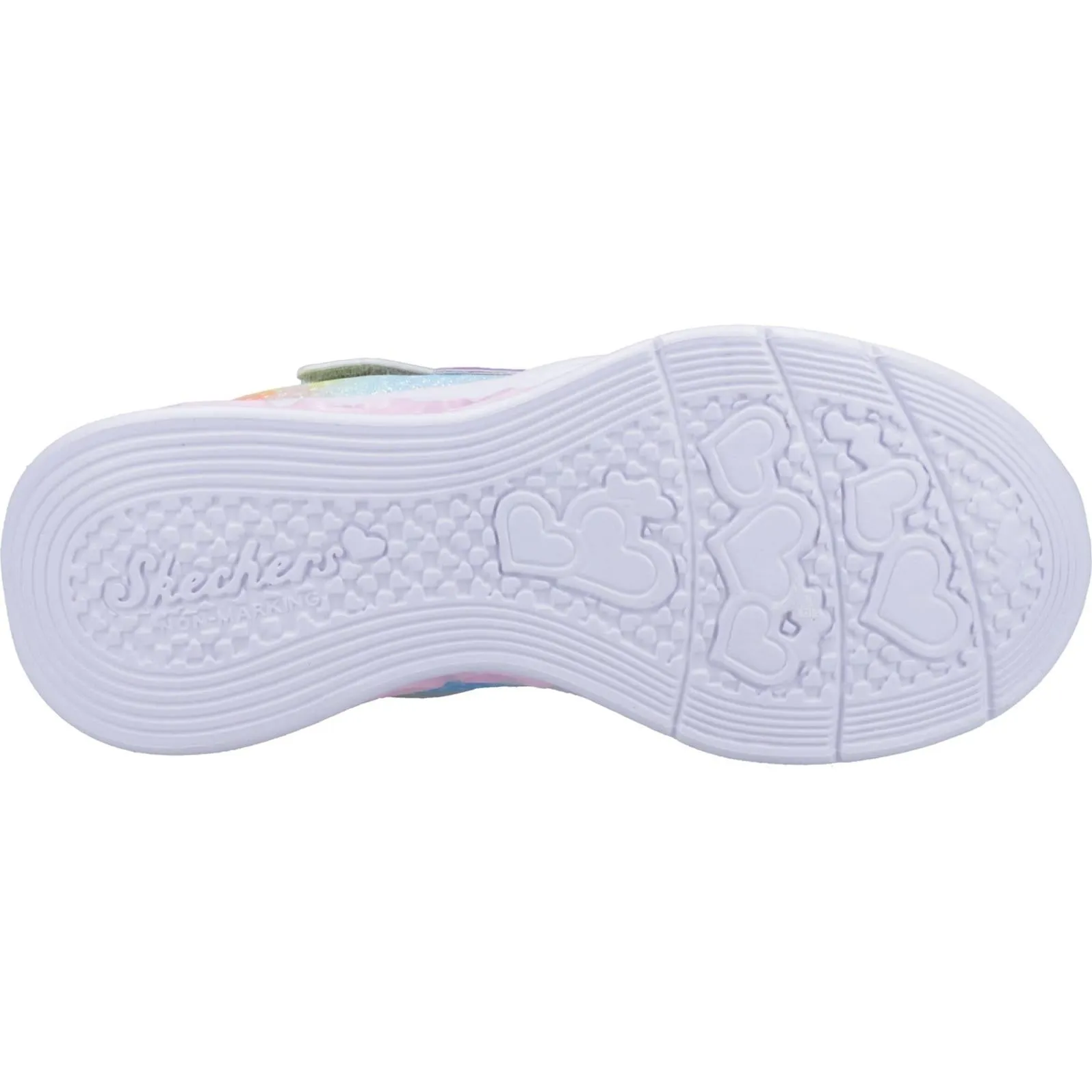 Skechers Flutter Heart Lights Simply Love Trainers