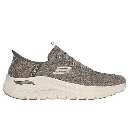 Skechers Slip-ins Arch Fit 2 Look Ahead Taupe Men's