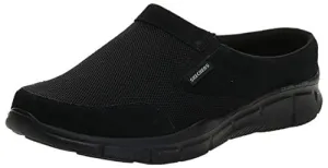 Skechers Sport Men's Equalizer Coast to Coast Mule, Black, 12 Wide