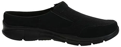 Skechers Sport Men's Equalizer Coast to Coast Mule, Black, 12 Wide