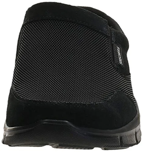 Skechers Sport Men's Equalizer Coast to Coast Mule, Black, 12 Wide