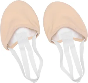 Sole Ballet Shoes Half Sole Covers Dance Shoes for Girls Lightweight Comfortable Size s Skin