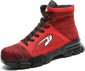 Steel Toe Work Boots for Men Women Lightweight Industrial & Construction Indestructible Safety Comfortable Shoes