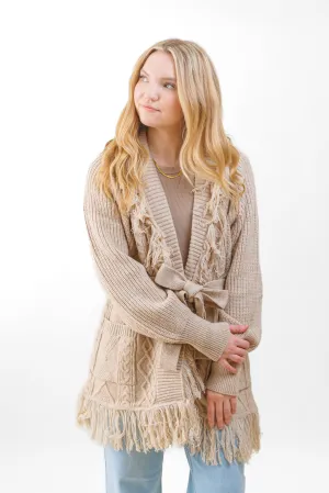 SYDNEY FRINGE CARDIGAN