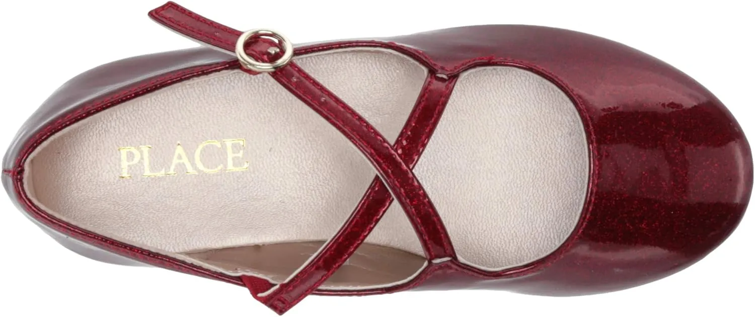 The Children's Place Baby-Girl's Strap Ballet Flats