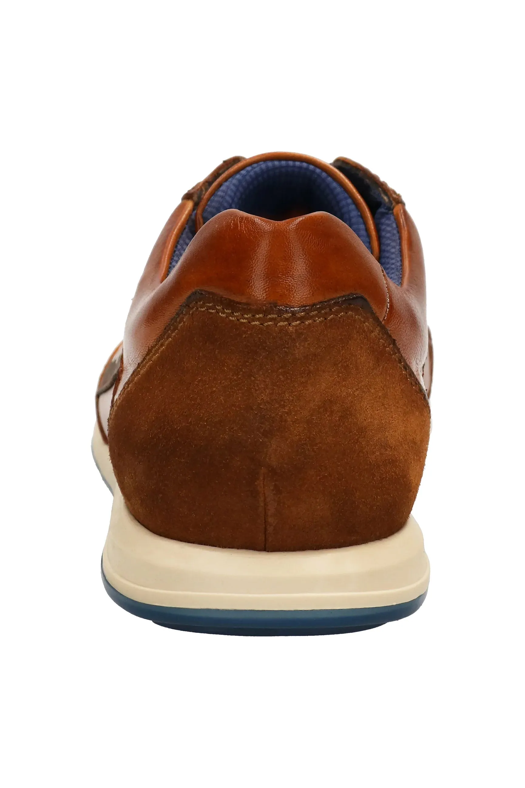 Thorello Leather Trainers - Cognac