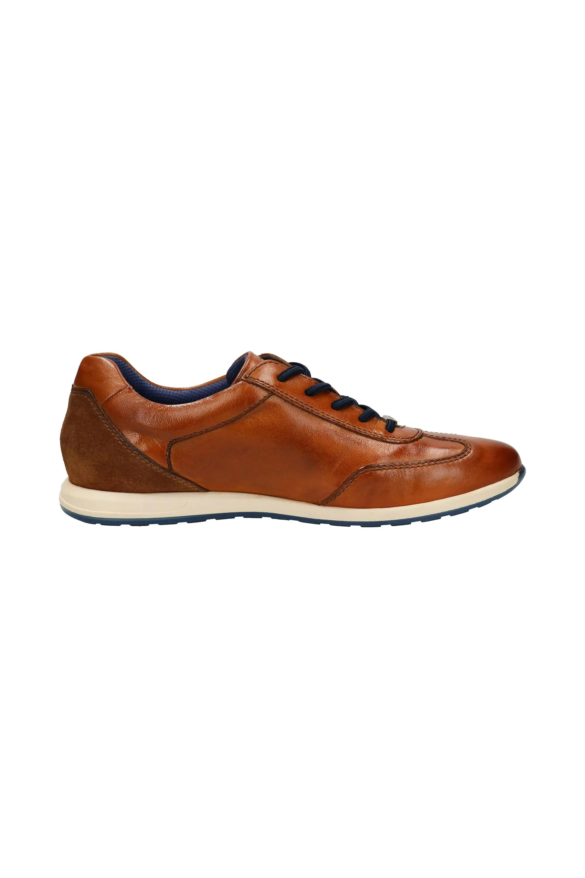 Thorello Leather Trainers - Cognac