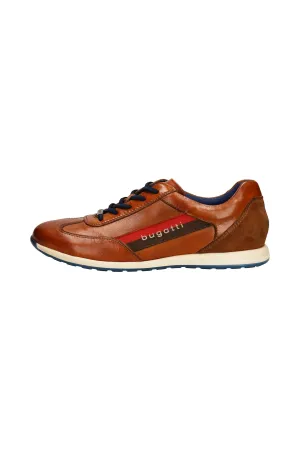 Thorello Leather Trainers - Cognac