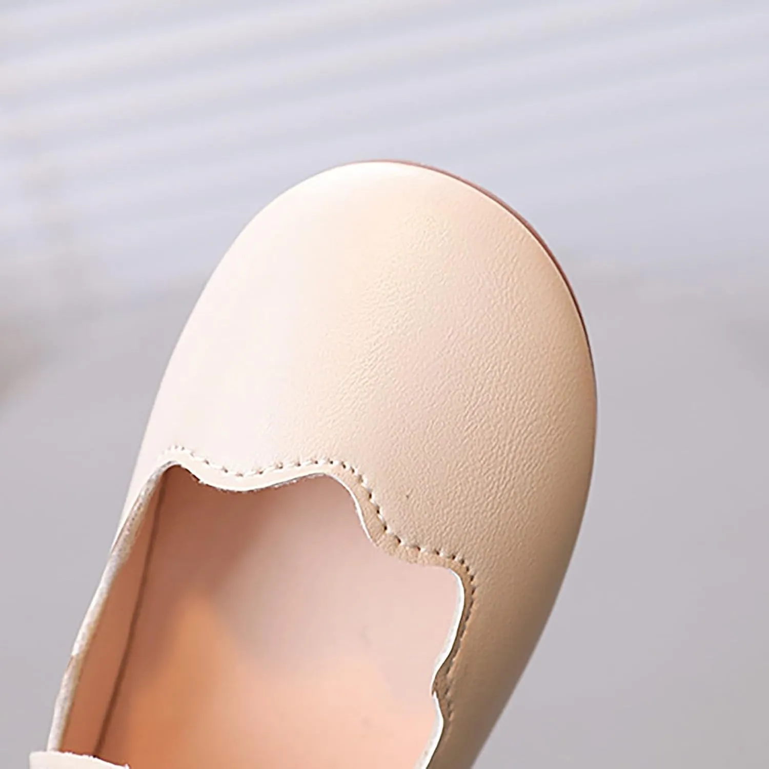 Toddler Flower Girls Dress Shoes, Mary Jane Ballet Flats for Party School Wedding Low Heels Shoes