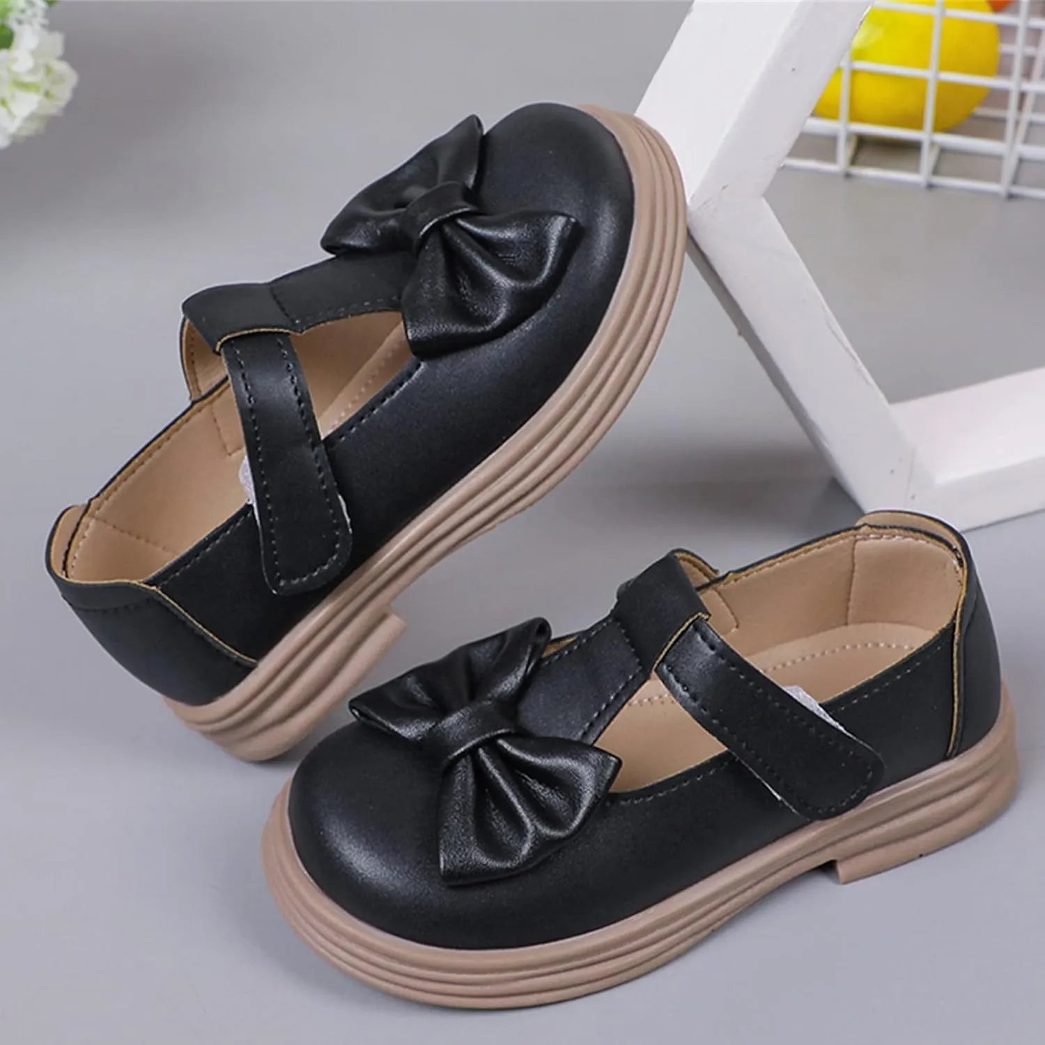 Toddler Girls Mary Jane Dress Shoes Ballet Flat for Little Kid Pary School xford Shoes Preschool Shoes Girls