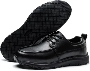 ulogu Non Slip Waterproof Shoes for Men WomenOil Resistant Slip On Work Loafers