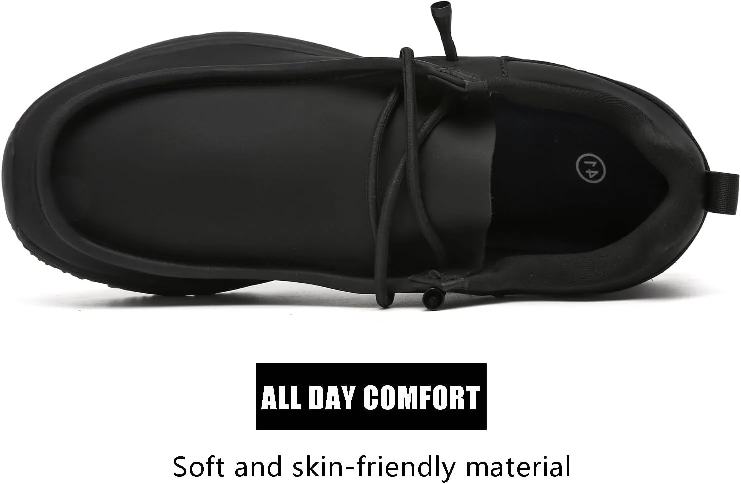 ulogu Non Slip Waterproof Shoes for Men WomenOil Resistant Slip On Work Loafers