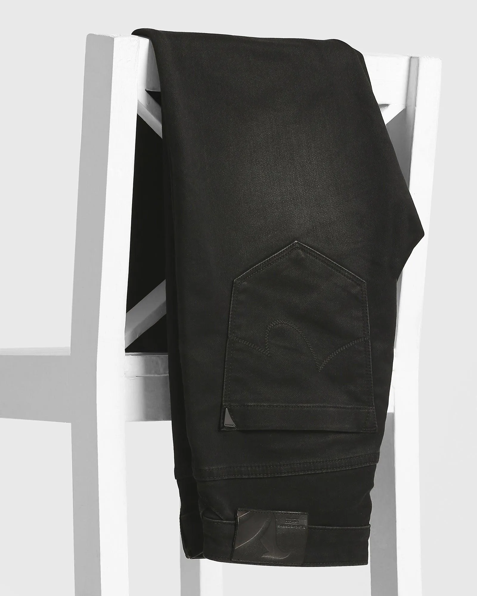 Ultrasoft Slim Comfort Buff Fit Black Jeans - Betsy