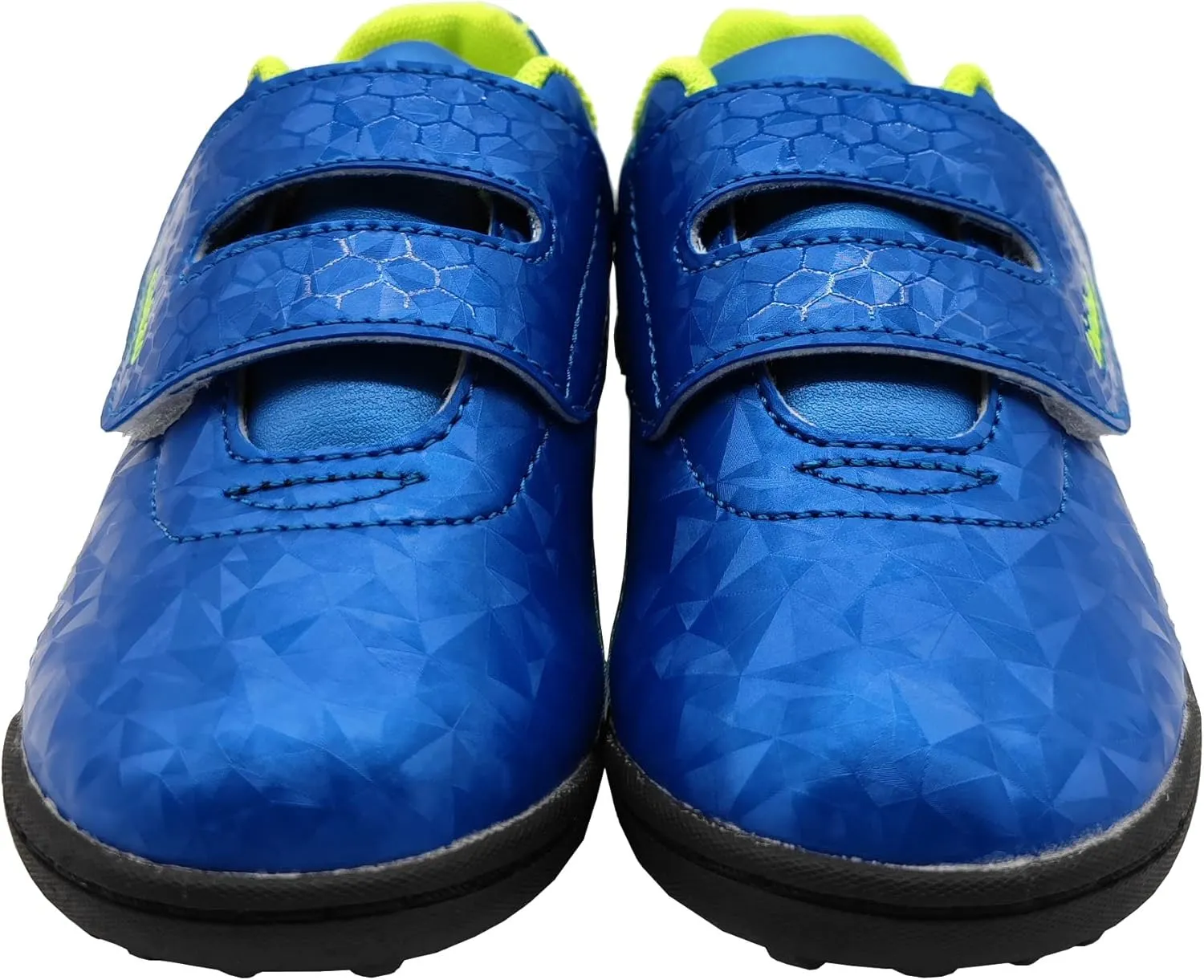 Unisex-Child Soccer Cleats Turf Shoes Sport Outdoor Firm Ground Trainers Football Shoes Boys Girls Hook and Loop (Toddler/Little Kid/Big Kid)