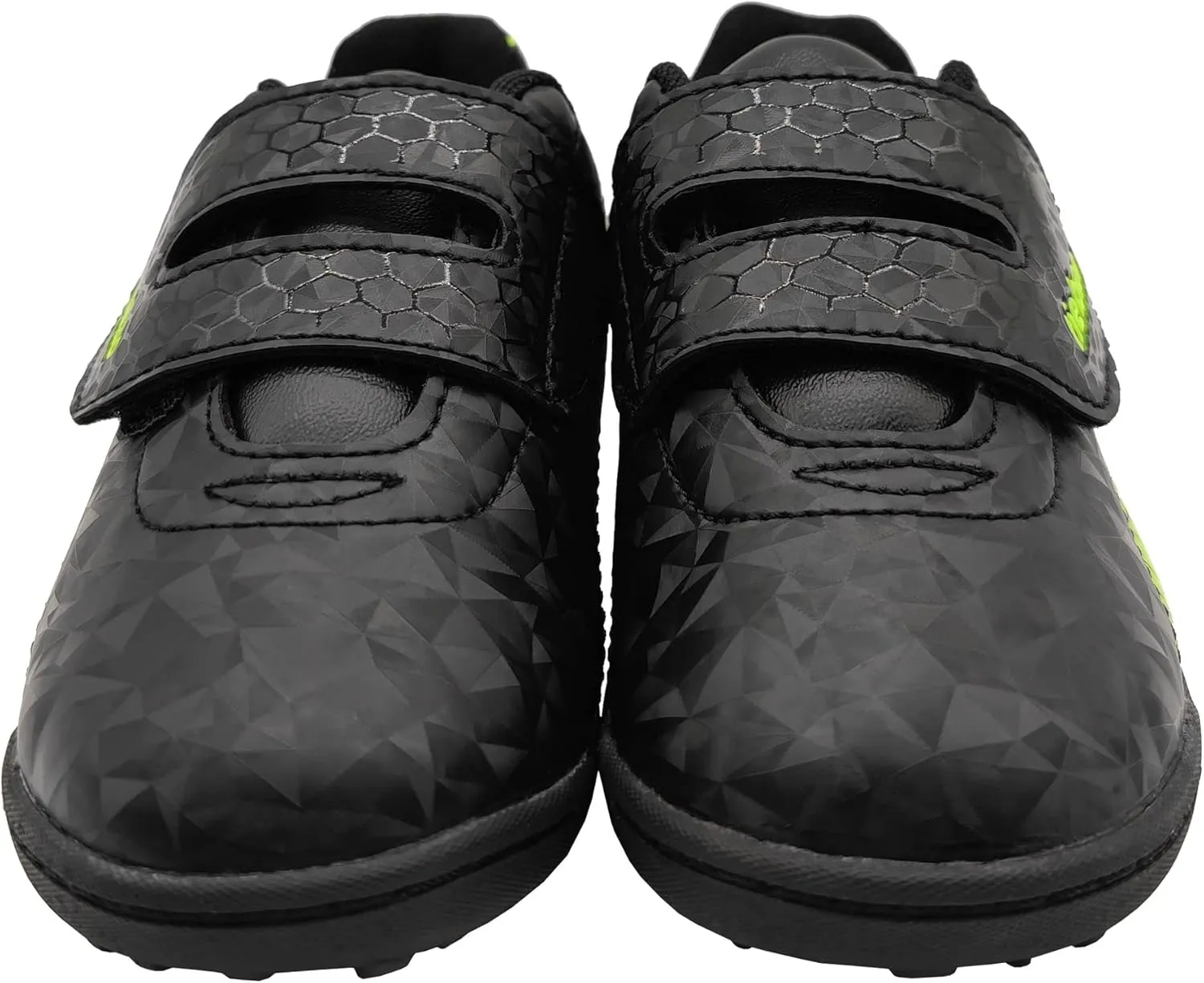 Unisex-Child Soccer Cleats Turf Shoes Sport Outdoor Firm Ground Trainers Football Shoes Boys Girls Hook and Loop (Toddler/Little Kid/Big Kid)