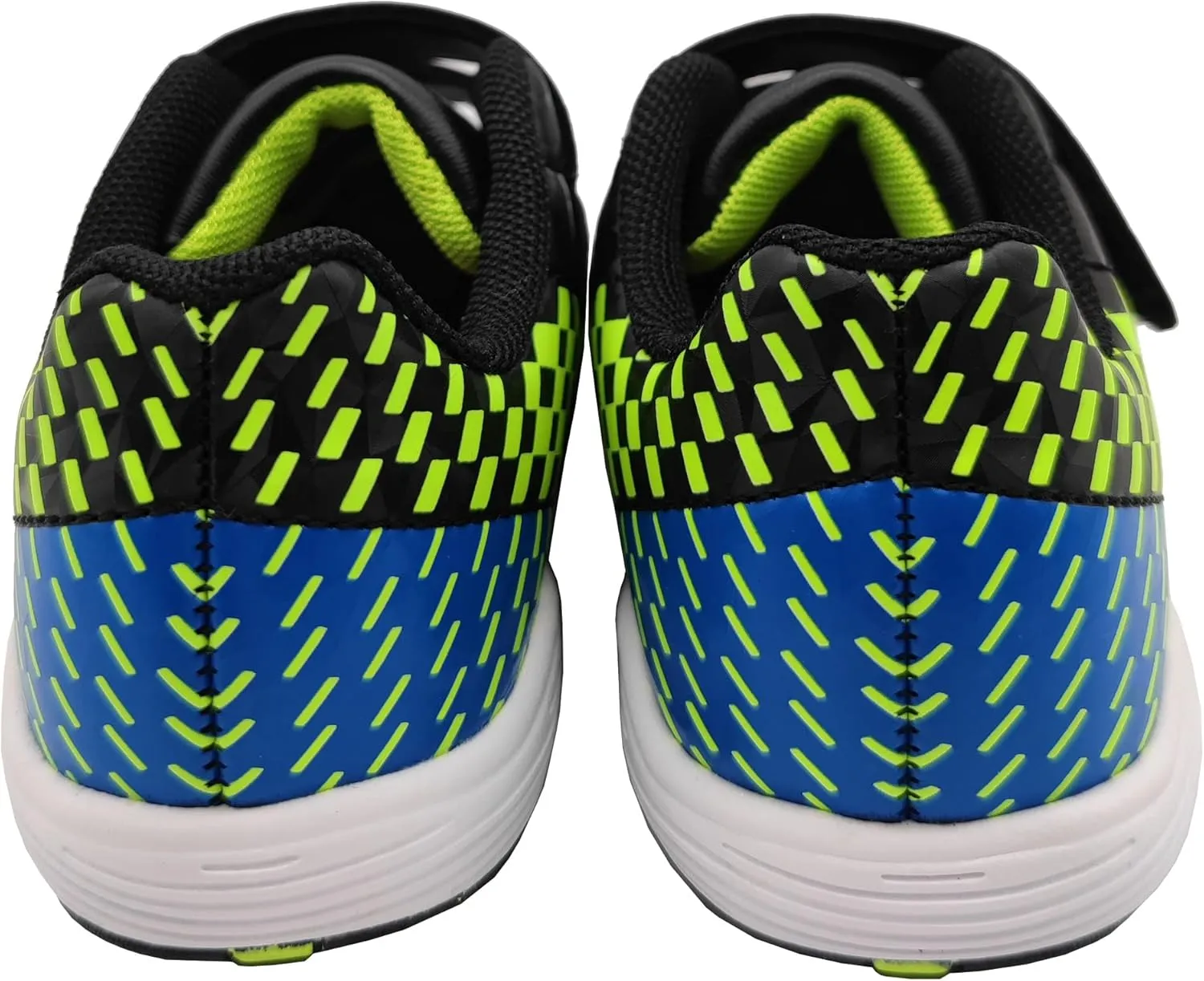 Unisex-Child Soccer Cleats Turf Shoes Sport Outdoor Firm Ground Trainers Football Shoes Boys Girls Hook and Loop (Toddler/Little Kid/Big Kid)