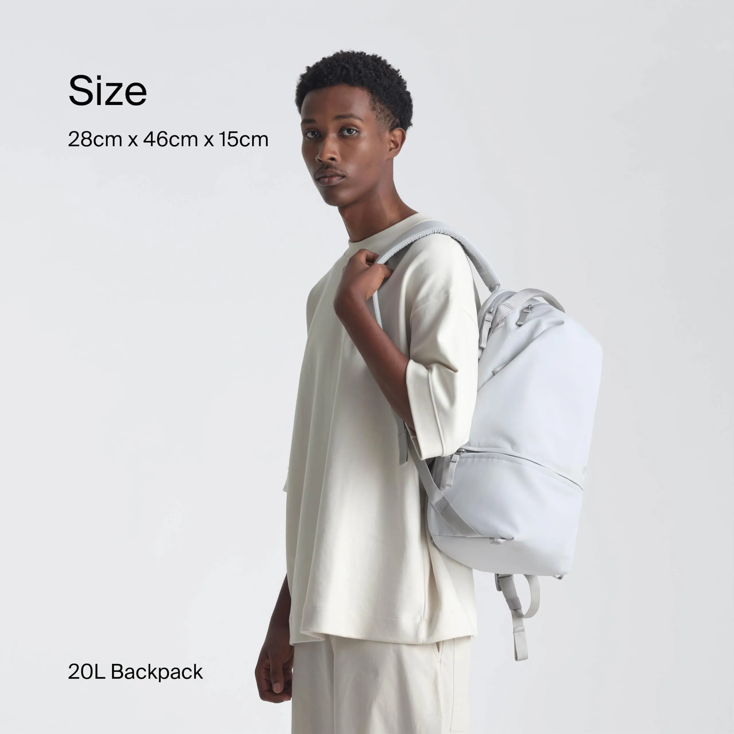 Urth Arkose 20L Backpack (Ash Grey)