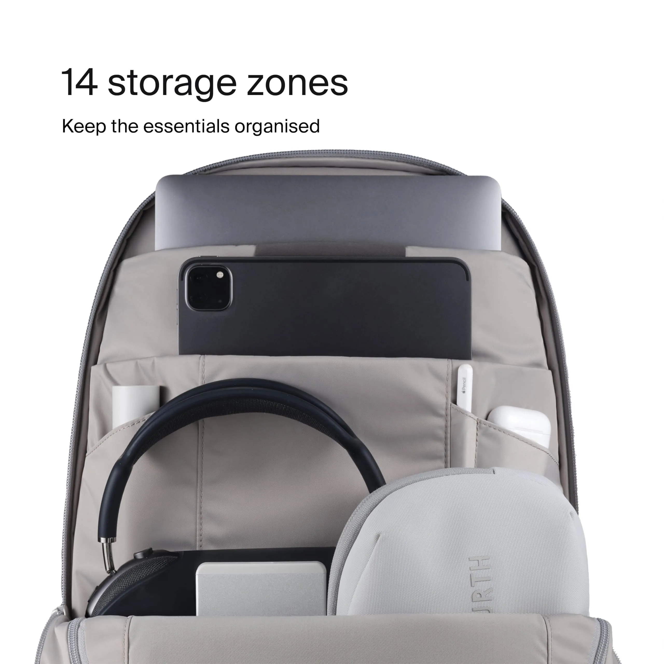 Urth Arkose 20L Backpack (Ash Grey)