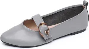 VenusCelia Women's Mary Jane Flat Shoe