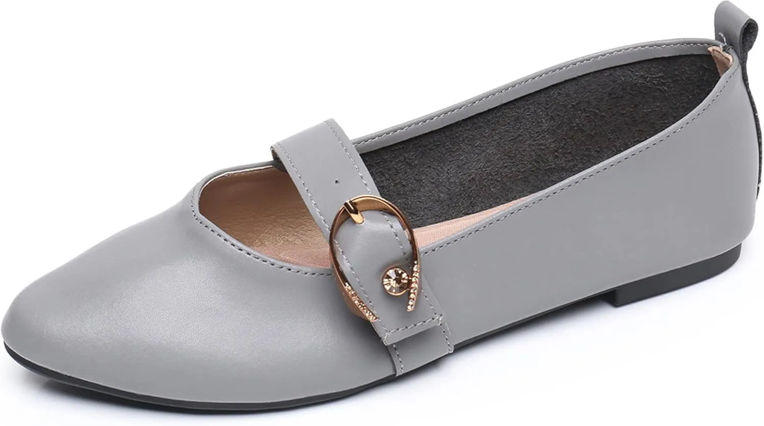 VenusCelia Women's Mary Jane Flat Shoe