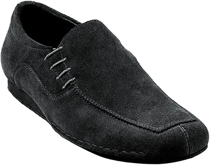 Very Fine Ballroom Latin Tango Salsa Dance Shoes for Men SERO102BBX Suede - Flate Heel - Black Suede - 11